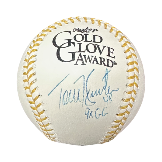 Torii Hunter Autographed Minnesota Twins "9x GG" Inscribed OMLB Beckett