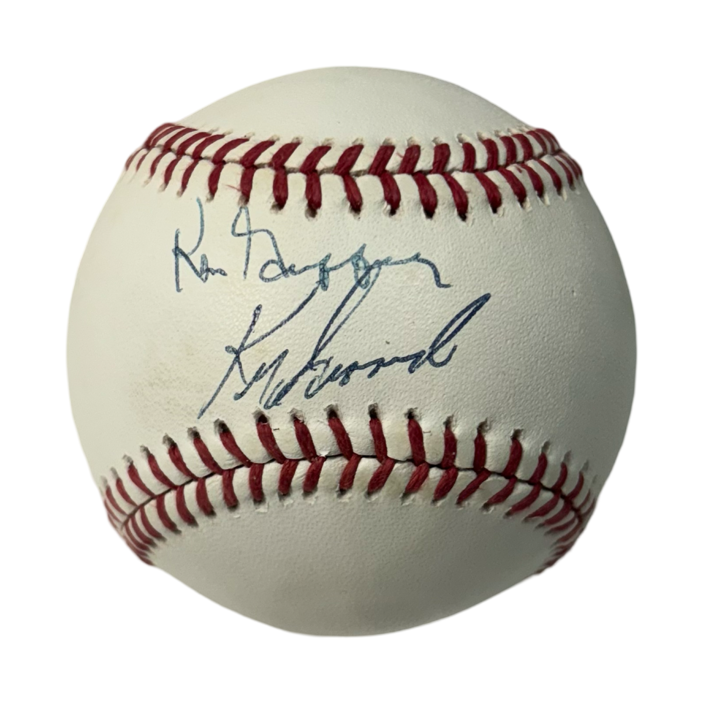 Ken Griffey Jr & Ken Griffey Sr Autographed OMLB JSA