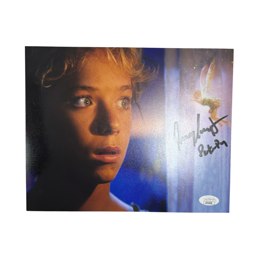 Jeremy Sumpter Autographed Peter Pan w/ Tinker Bell 8x10 Peter Pan Inscription JSA