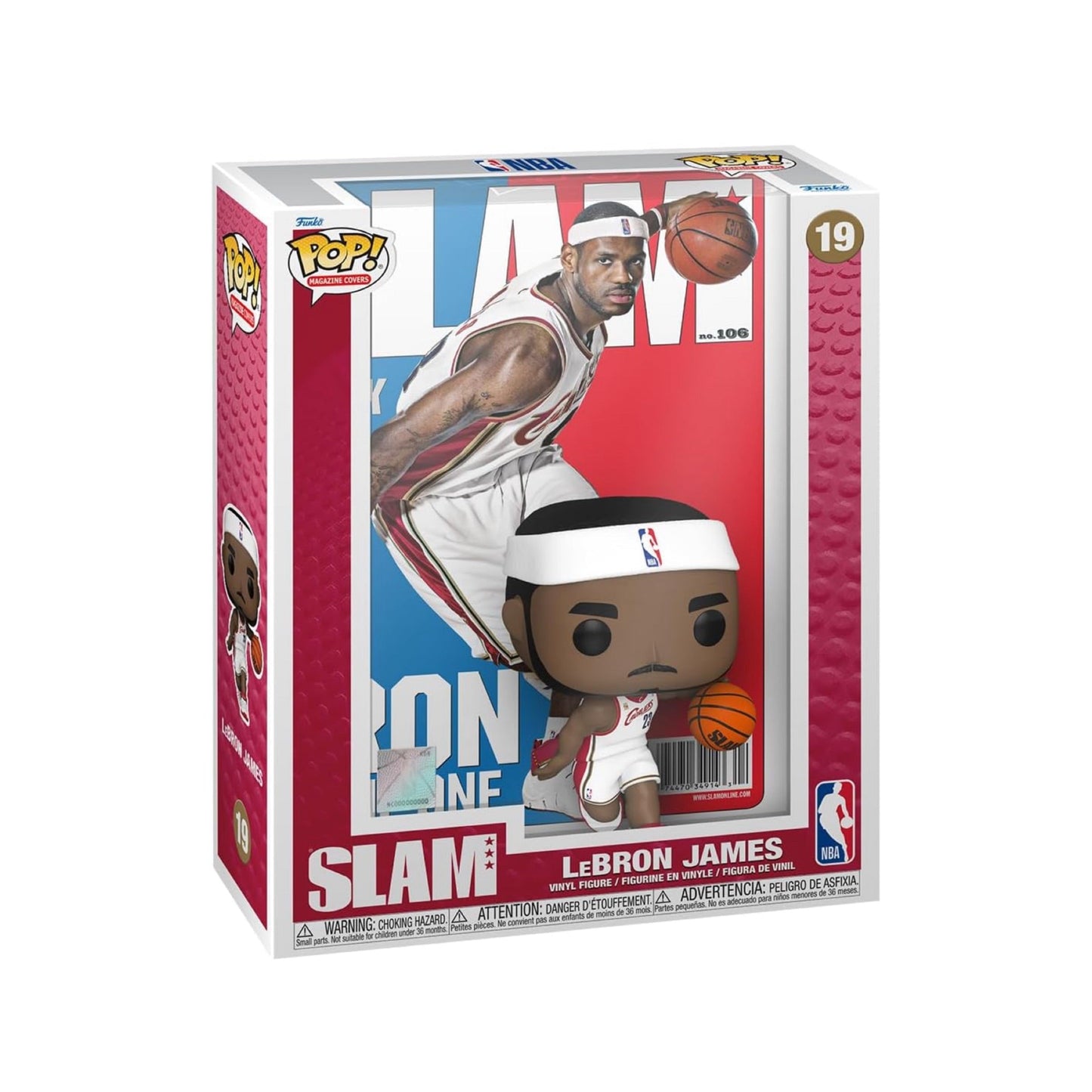 Lebron James SLAM Magazine Funko Pop #19