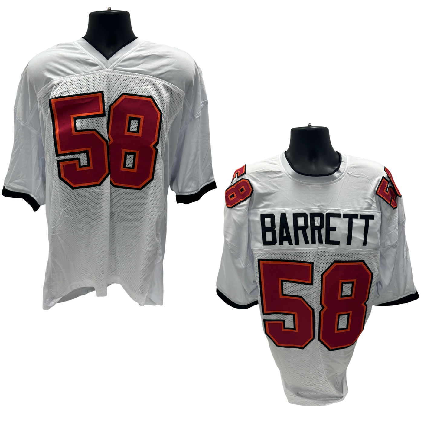 Shaquil Barrett Unsigned Tampa Bay Bucs White Custom Jersey Size XL NFL