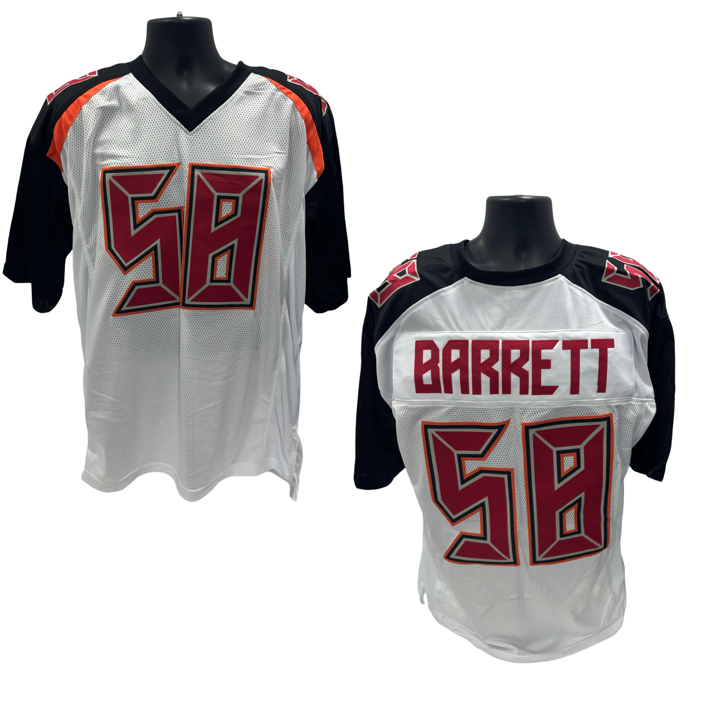 Shaquil Barrett Unsigned Tampa Bay Bucs White Custom Jersey Size XL NFL