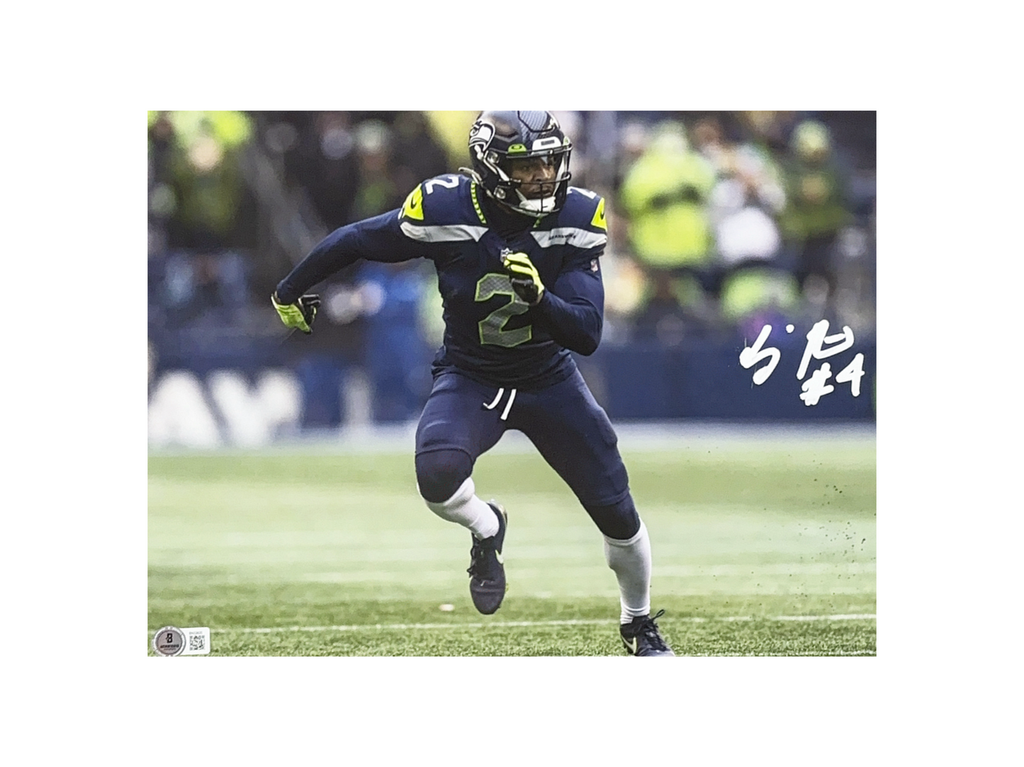 D.J. Reed Autographed Seattle Seahawks 11x14 Beckett