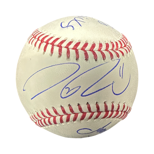 Nate Robinson Autographed New York Knicks "Go Knicks, 3x Dunk Champ" Inscribed OMLB Beckett