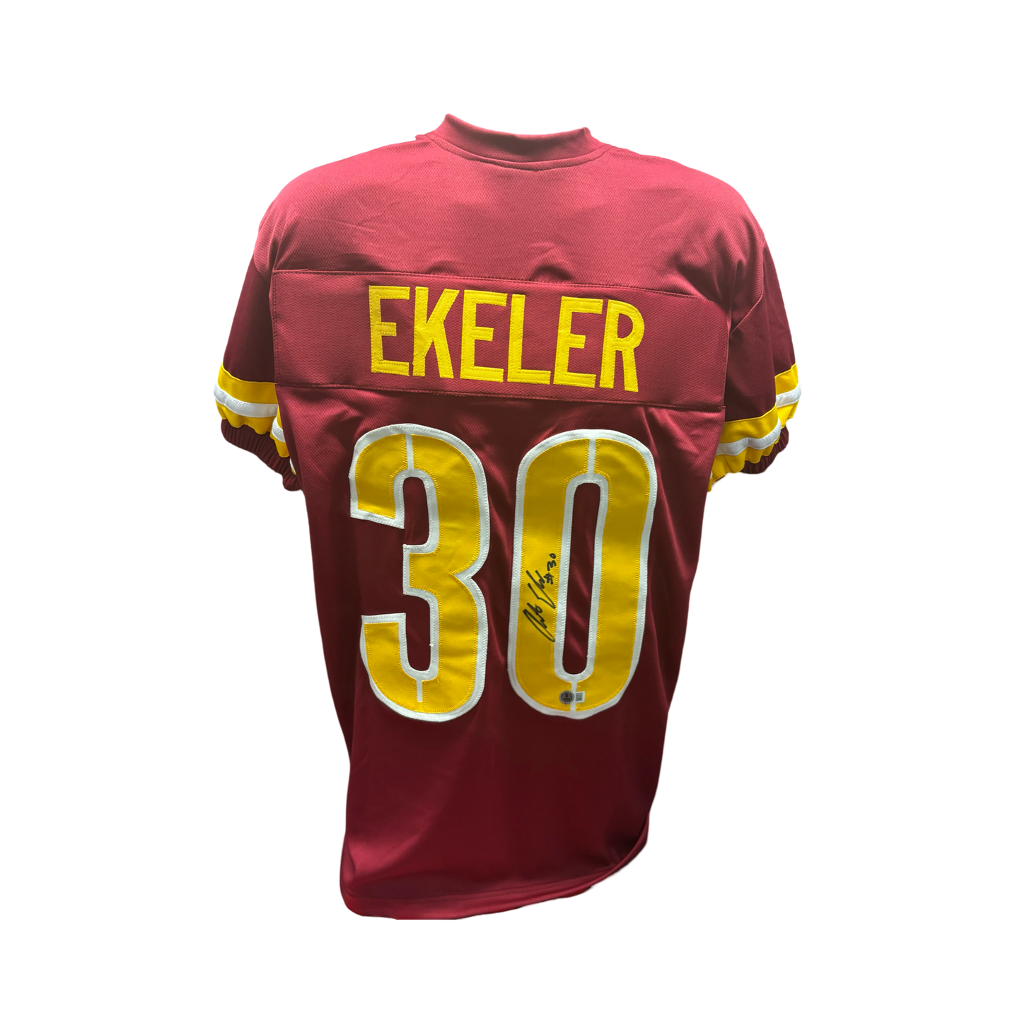 Austin Ekeler Autographed Washington Commanders Jersey Beckett