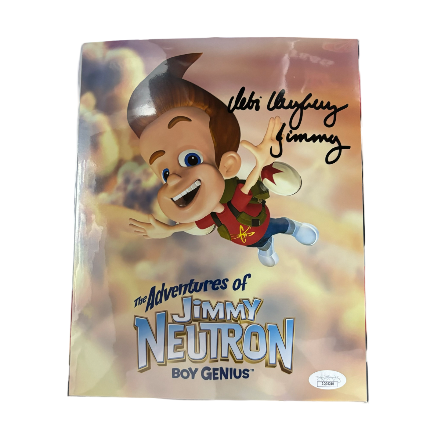 Debi Derryberry Autographed Jimmy Neutron 8x10 “Jimmy” Inscription JSA