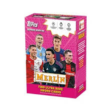 2023-24 Soccer Topps Merlin Blaster Box