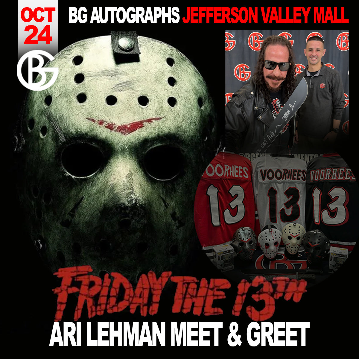 Ari Lehman The First Jason From Friday The 13th Autograph Signing & Gr ...