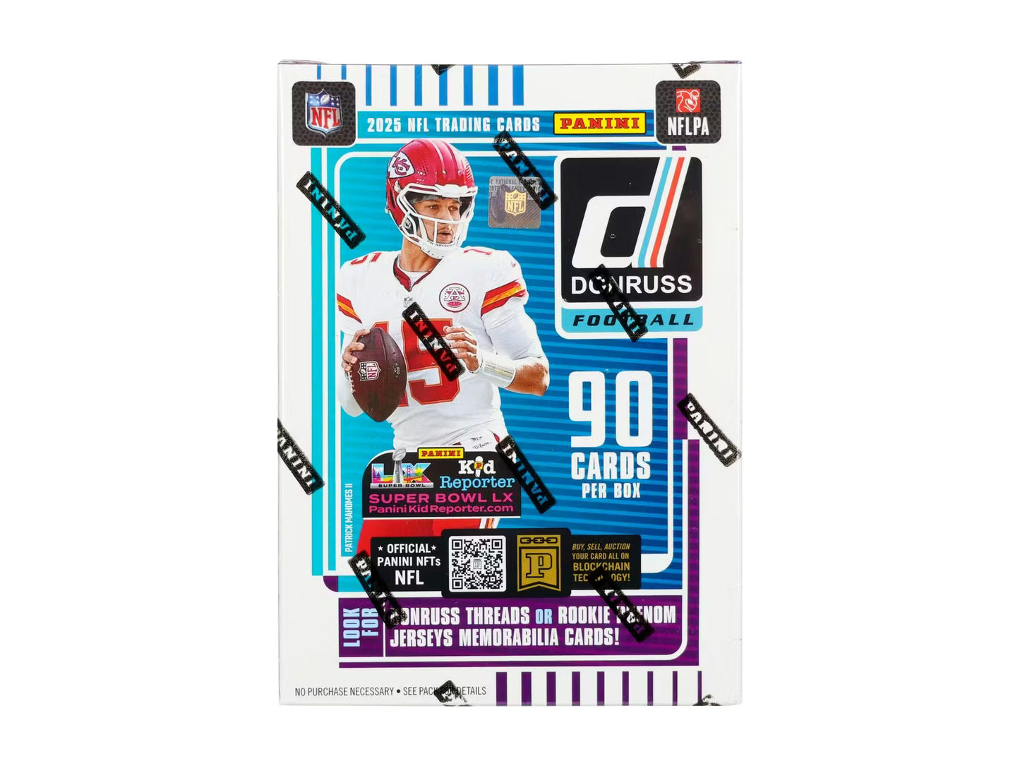 2025 NFL Panini Donruss Blaster Box Purple Exclusive