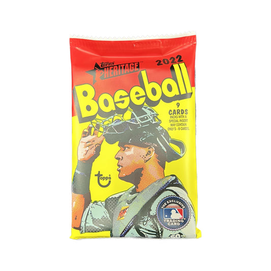 2022 Topps Heritage MLB - Retail Pack