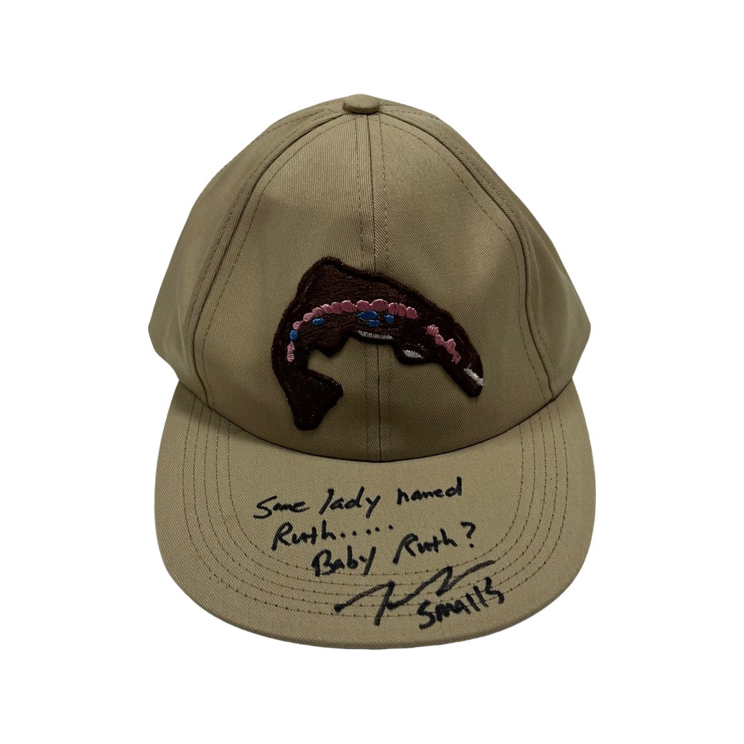 Tom Smalls Guiry The Sandlot Autographed Hat Inscribed Baby Ruth Beckett