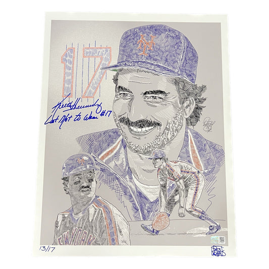 Keith Hernandez Maz Adams Art PrintLast to Wear 17 11x14 Steiner CX