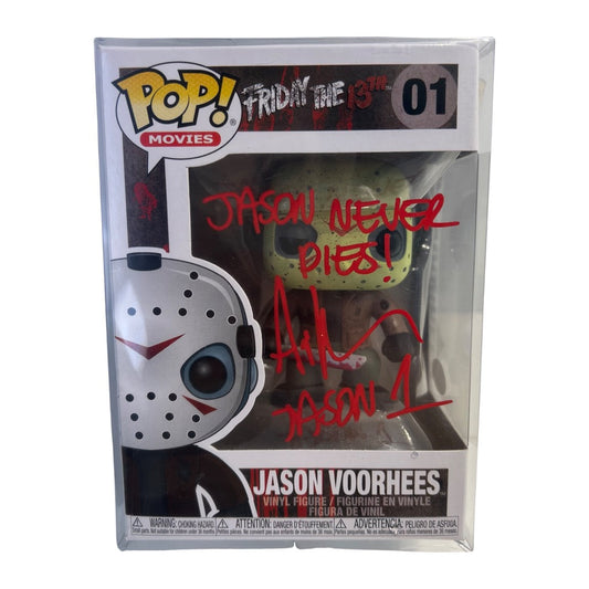Ari Lehman Autographed Jason Funko Pop Jason Never Dies JSA