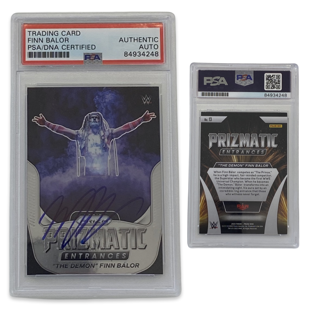 2022 Finn Baylor Panini Prizm #13 Autographed PSA Auto Authentic