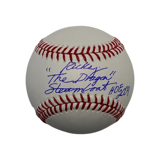 Ricky Steamboat Autographed OMLB The Dragon, HOF 2009 Inscriptions JSA