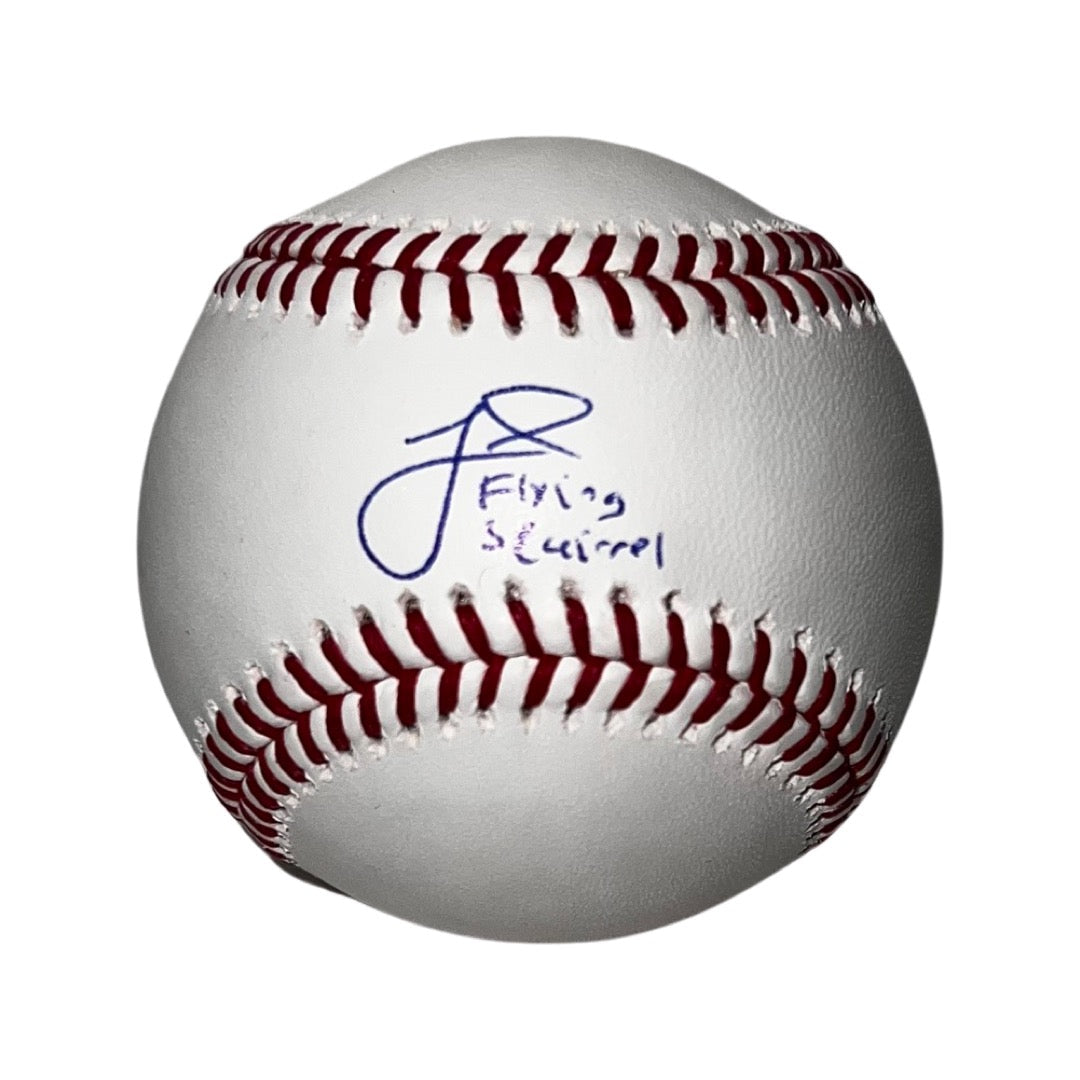 Jeff McNeil Autographed OMLB "Flying Squirrel" Inscription Fanatics
