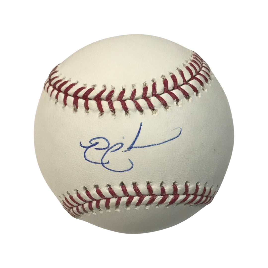 Nick Swisher Autographed OMLB Mounted Memories