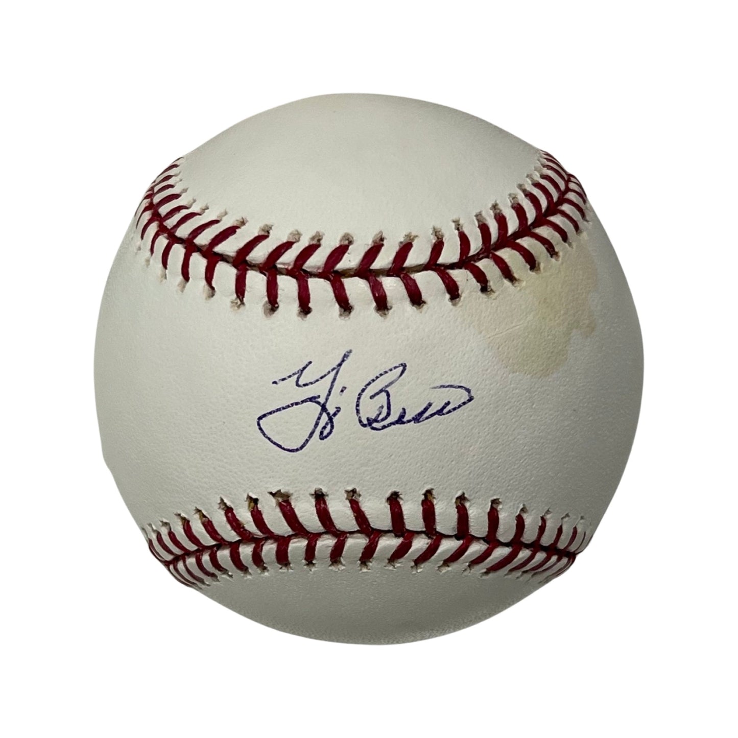 Yogi Berra Autographed New York Yankees OMLB Wish You Were Here COA