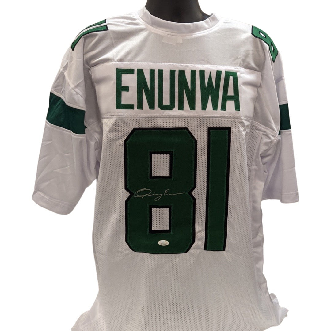 Quincy Enunwa Autographed New York Jets White Jersey JSA