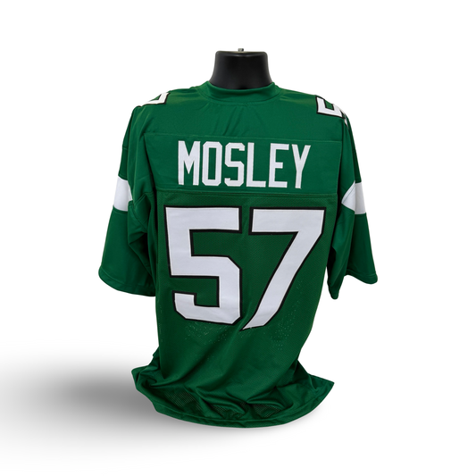 CJ Mosley Unsigned New York Jets Green Custom Jersey