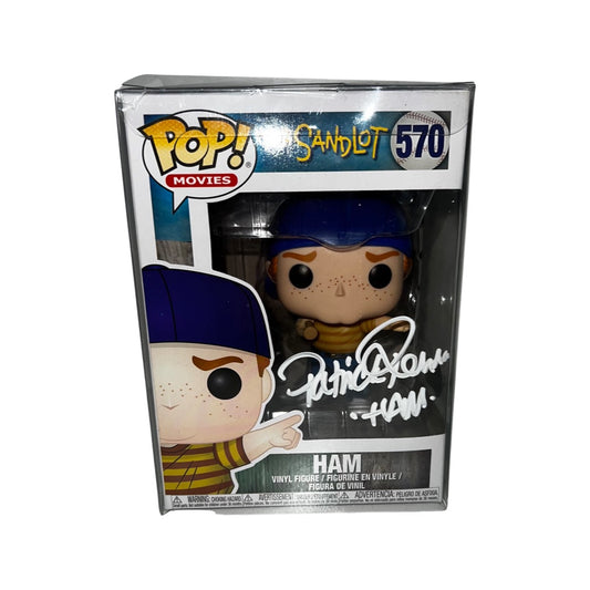 Patrick Renna "Ham" From The Sandlot Autographed Funko Pop Beckett