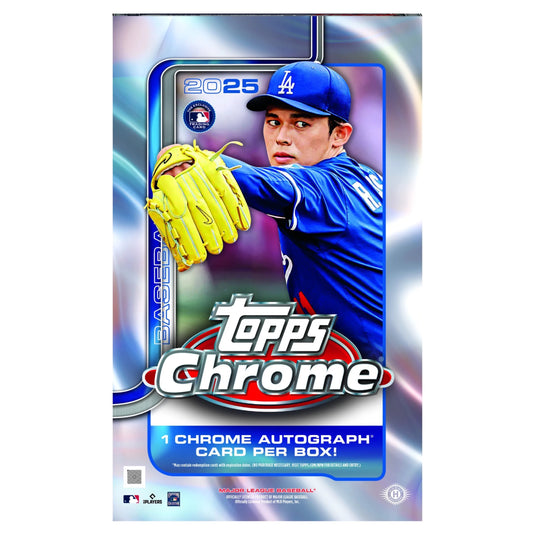 2025 Topps Chrome MLB - Hobby Box