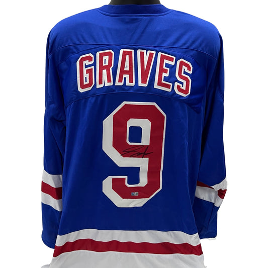 Adam Graves Autographed New York Rangers White Jersey Steiner CX – BG  Autographs