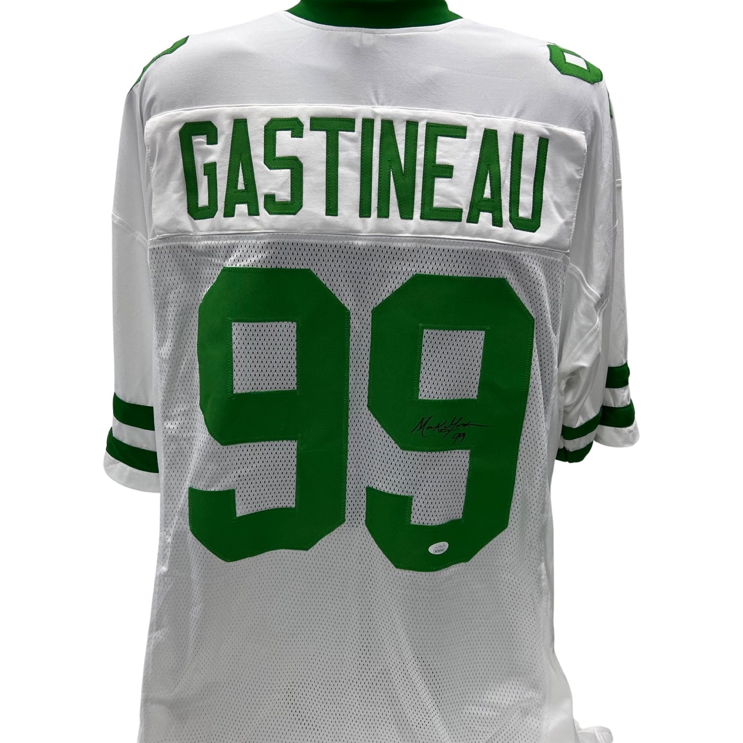 Mark Gastineau Autographed New York Jets White Jersey JSA