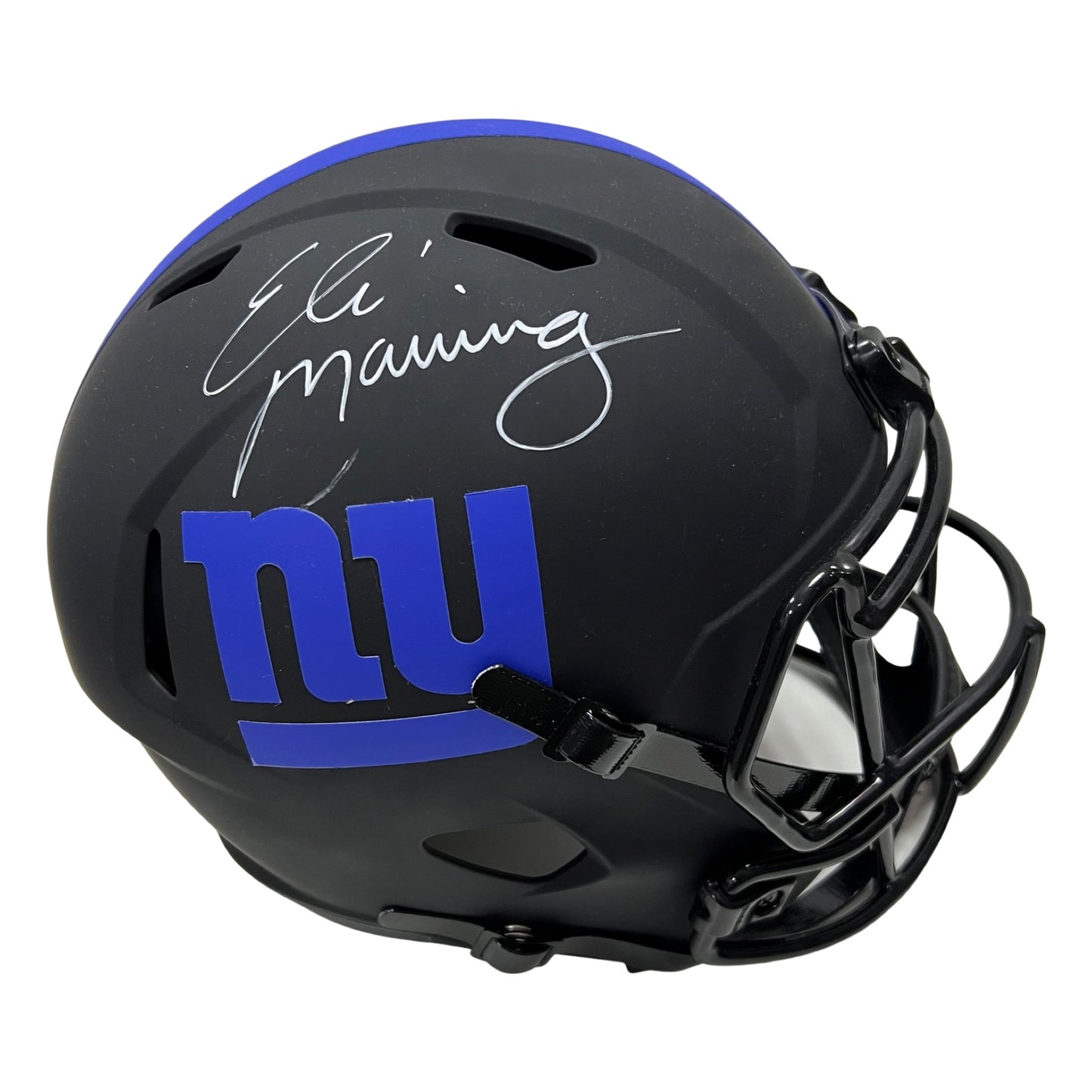 Eli Manning Autographed New York Giants Eclipse Replica Helmet Fanatics