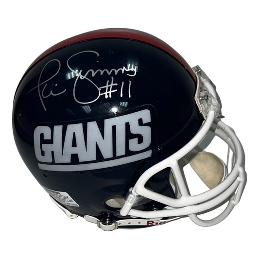 Phil Simms Autographed New York Giants Proline Authentic Helmet Steiner LOA