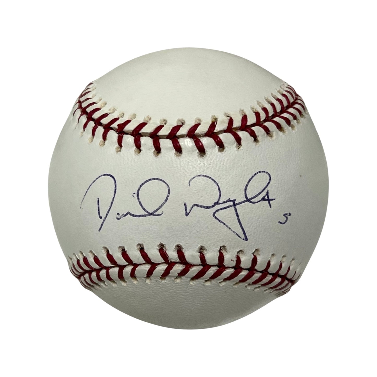 David Wright Autographed New York Mets OMLB Steiner/Locker Room