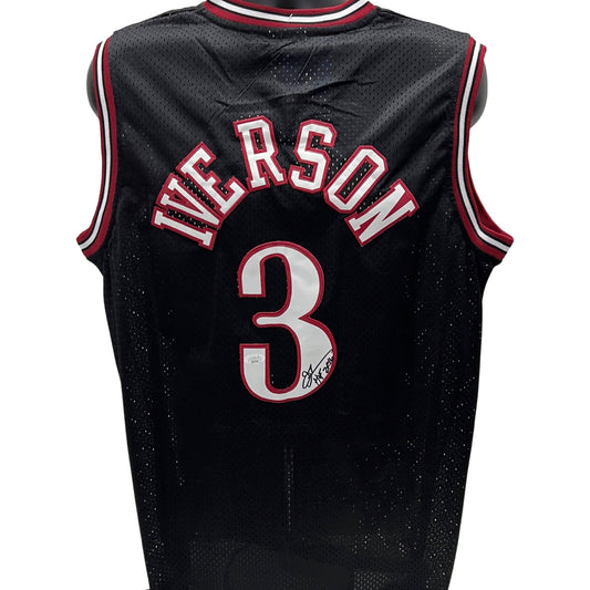 Allen Iverson Autographed Philadelphia 76’ers Adidas Swingman Jersey HOF 2K16 Inscription JSA