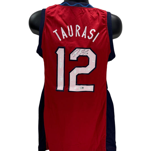 Diana Taurasi Autographed USA Basketball Red Jersey Steiner CX