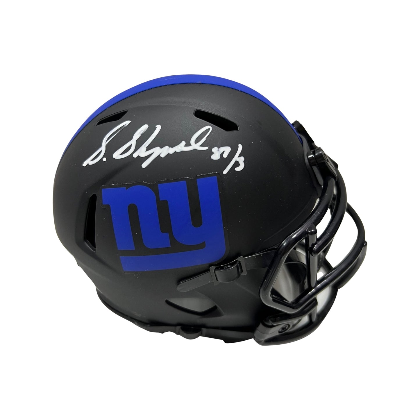 Sterling Shepard Autographed New York Giants Eclipse Mini Helmet JSA
