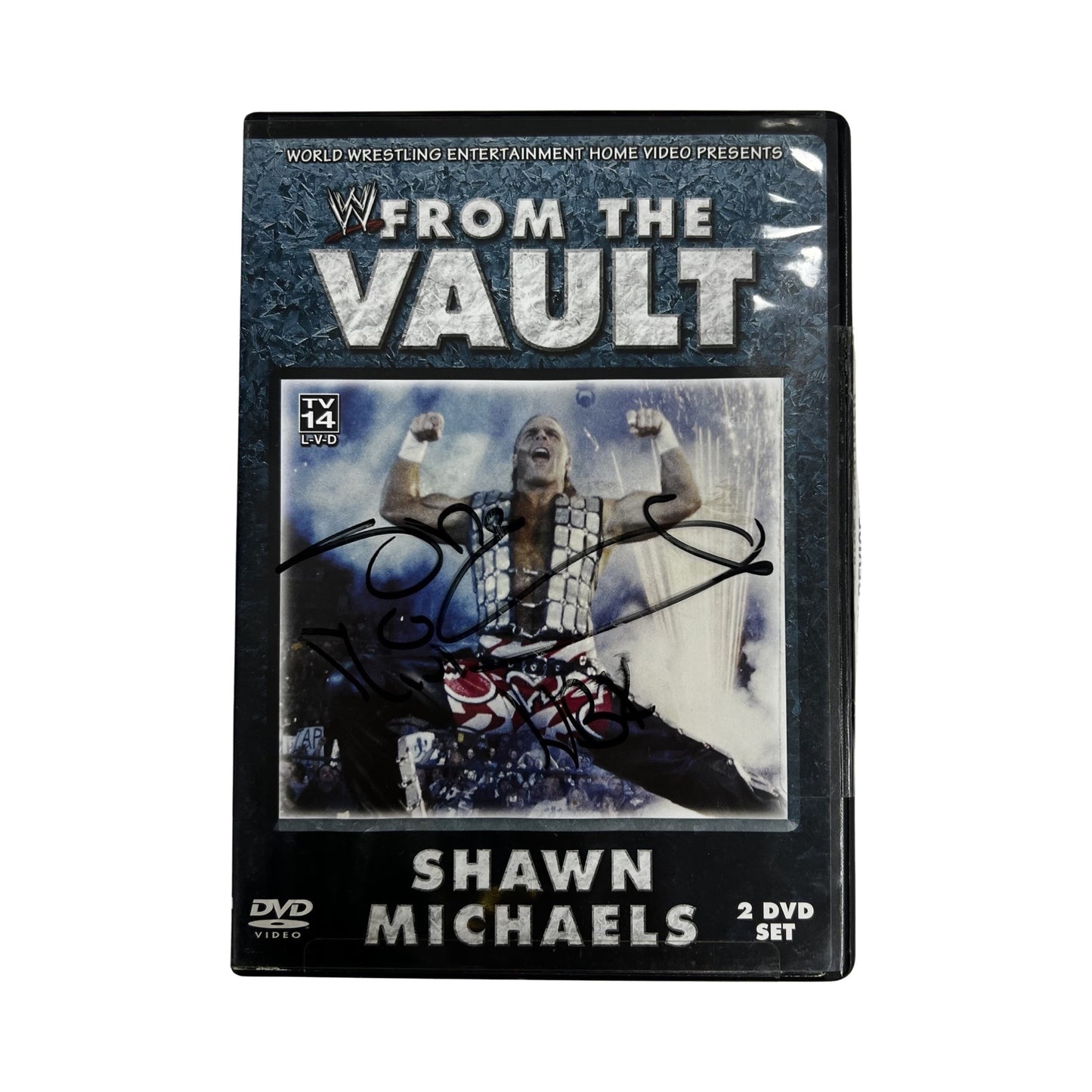 Shawn Michaels Autographed WWE From the Vault DVD JSA