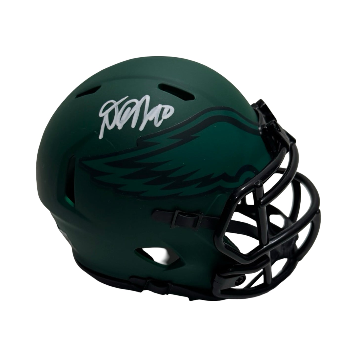 Desean Jackson Autographed Philadelphia Eagles Rave Mini Helmet Beckett BAS