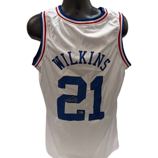 Dominique Wilkins Autographed Atlanta Hawks 1988 All Star Game Jersey Steiner CX