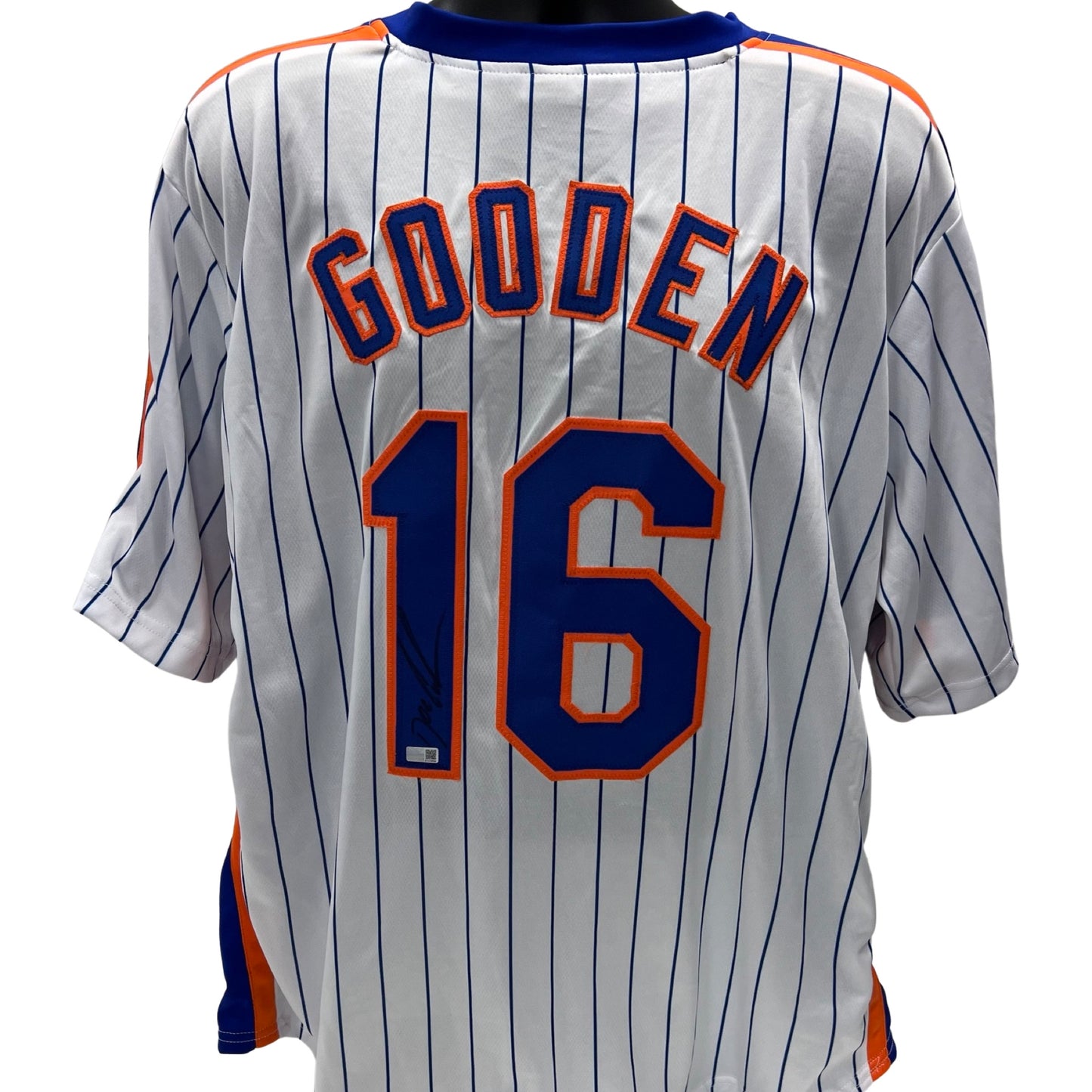 Doc Gooden Autographed New York Mets Pinstripe Jersey Steiner CX