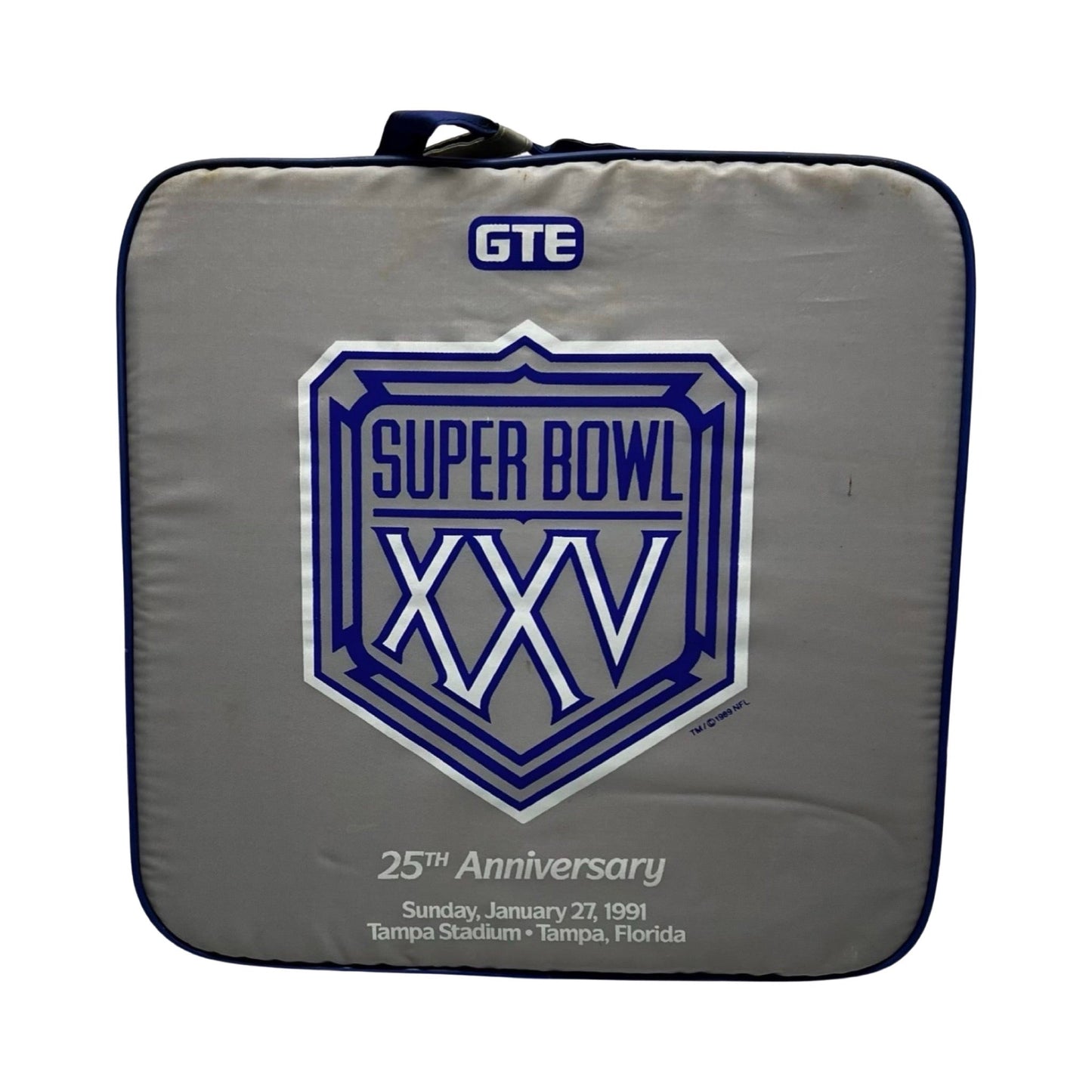 Super Bowl XXV Seat Cushion