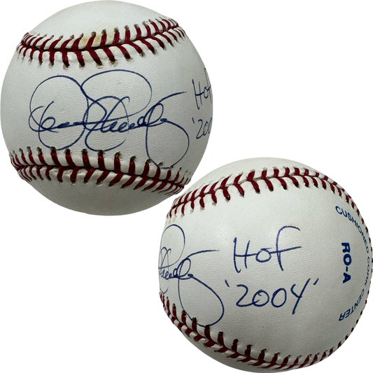 Dennis Eckersley Autographed Official American League Baseball “HOF 2004” Inscription JSA