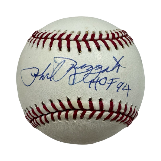Phil Rizzuto Autographed New York Yankees Official American League Baseball “HOF 94” Inscriptions JSA