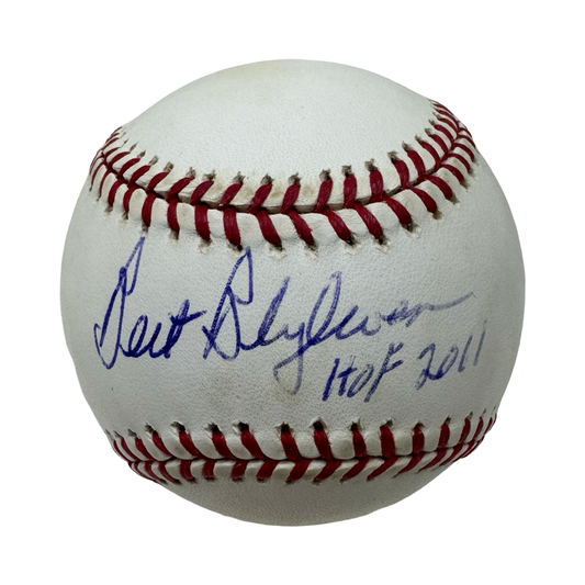 Bert Blyleven Autographed Official American League Baseball HOF 2011 Inscription JSA