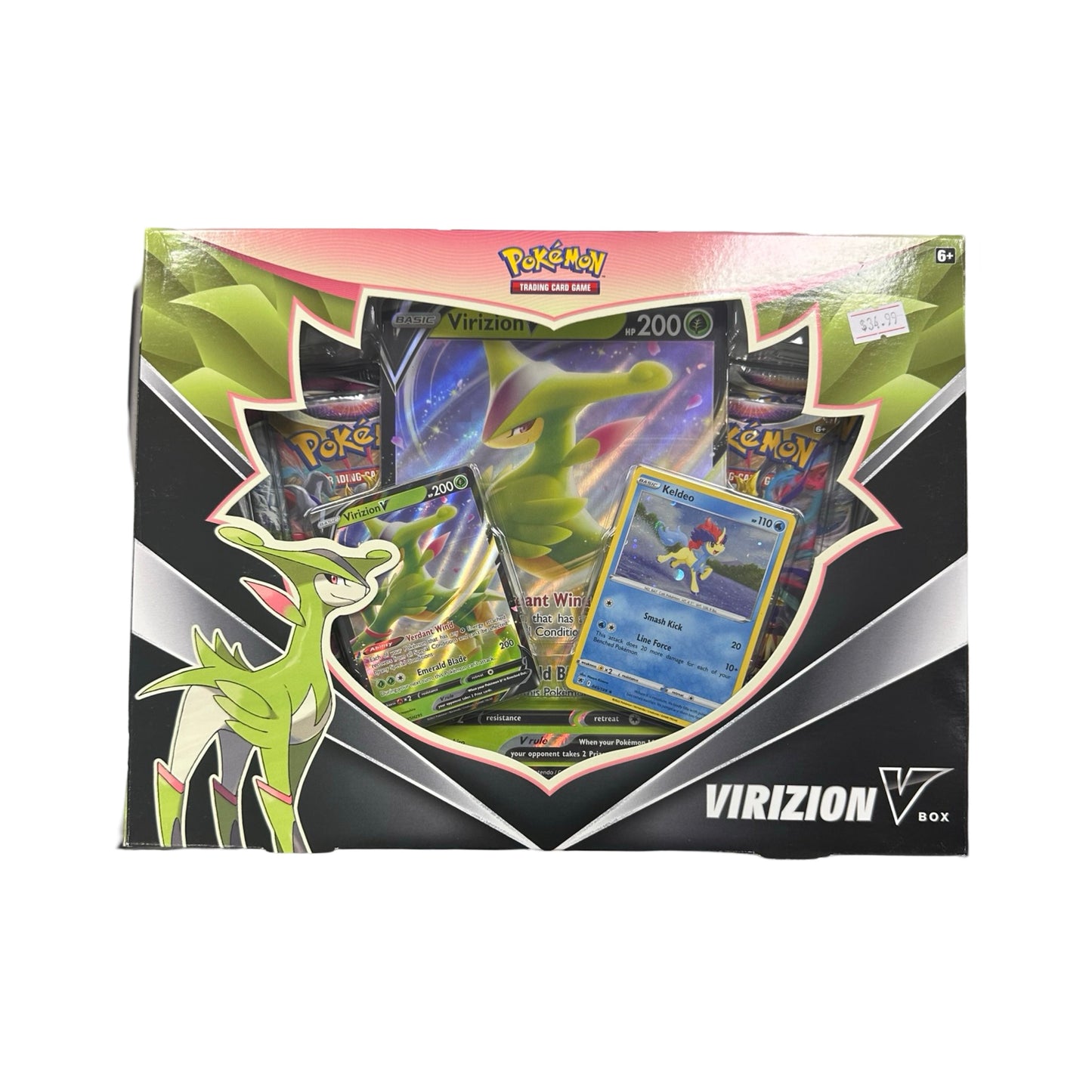 Pokemon Virizion V Box