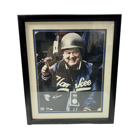 Don Zimmer Autographed New York Yankees Framed 16x20 Photo Steiner