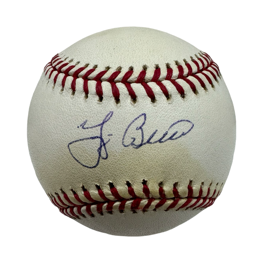 Yogi Berra Autographed New York Yankees Official American League Baseball JSA