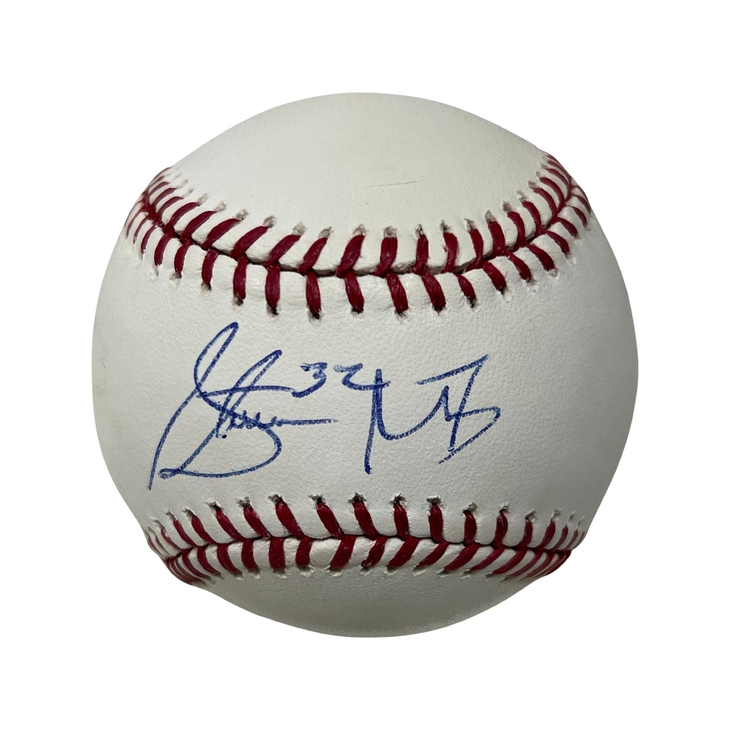 Steven Matz Autographed OMLB Steiner