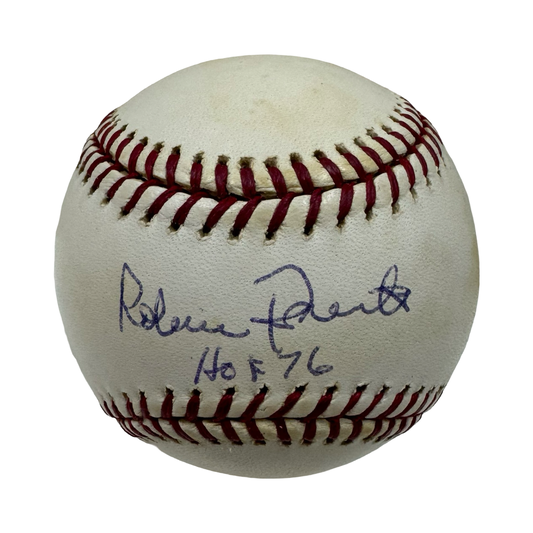 Robin Roberts Autographed Official National League Baseball “HOF 76” Inscription JSA
