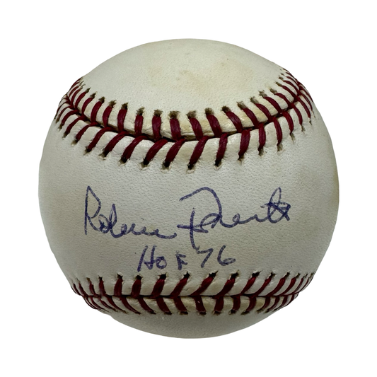 Robin Roberts Autographed Official National League Baseball HOF 76 Inscription JSA
