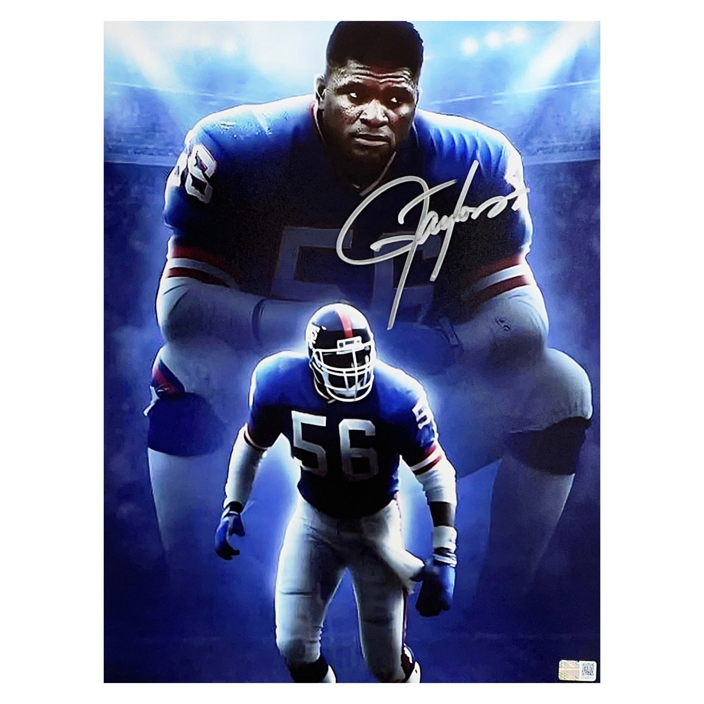 Lawrence Taylor Autographed New York Giants Edit 11x14 Steiner CX