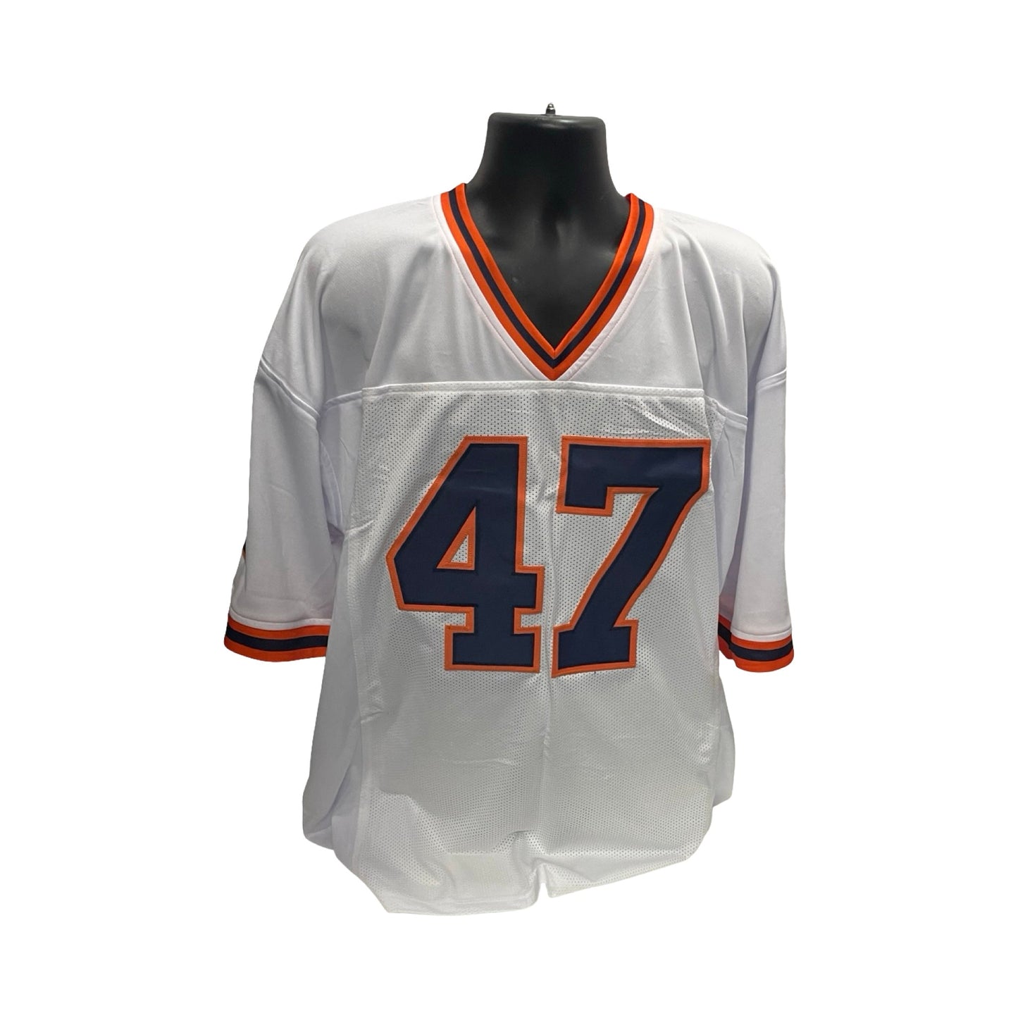 Joe Morris Syracuse White Orange Custom Jersey Unsigned Men’s XL